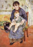 Mother and Child Pierre Renoir